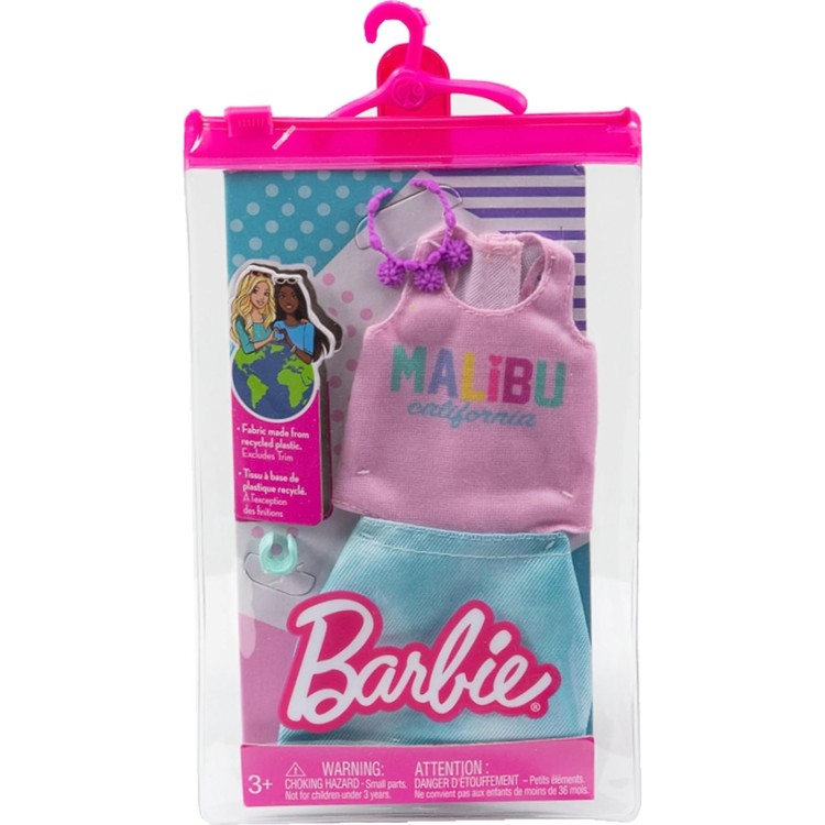 Mattel Barbie Complete Look Fashion Pack - Malibu California