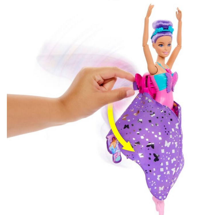 Mattel Barbie Dance And Flutter 2 in 1