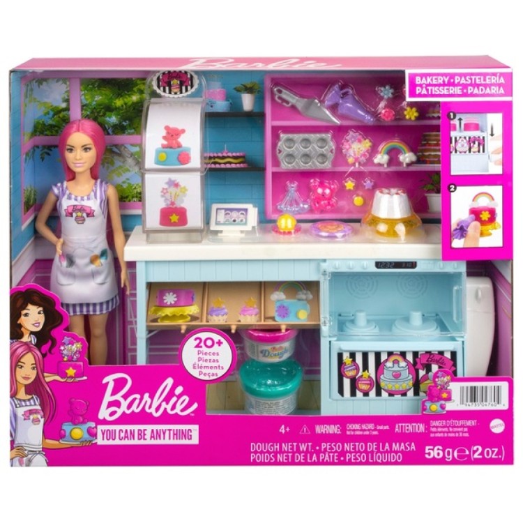 Barbie Doll Bakery Play Set