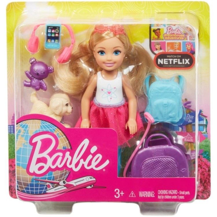 Barbie Dreamhouse Adventures Chelsea Travel Playset FWV20