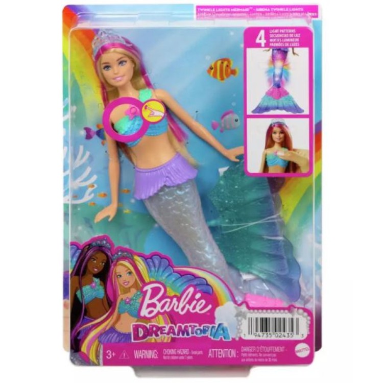 Barbie Dreamtopia Fairytale Light Up Mermaid HDJ36