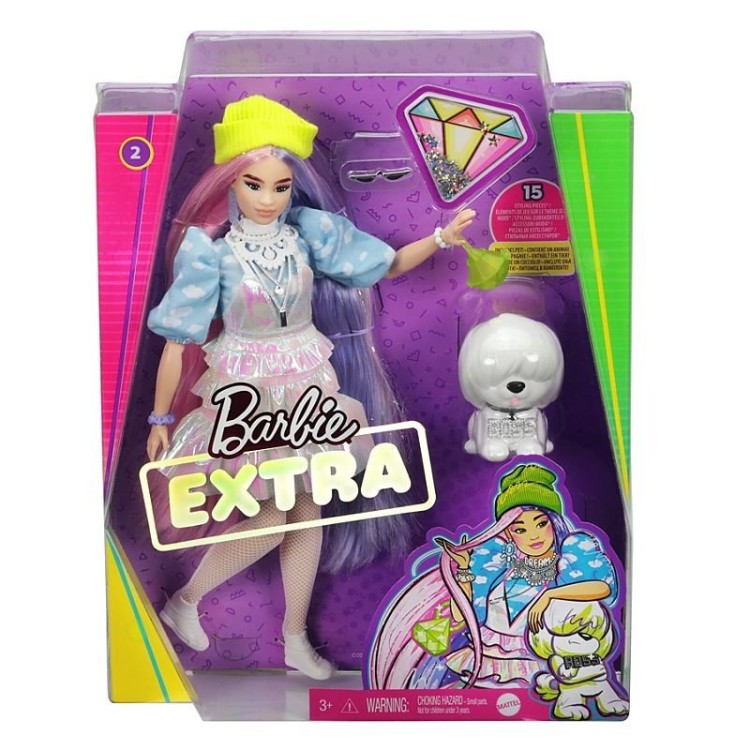 Barbie Extra #2 Neon Beanie GVR05