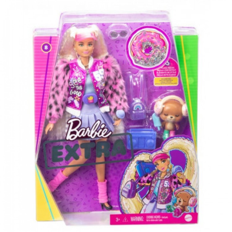 Barbie Extra Doll Blonde Pigtails GYJ77