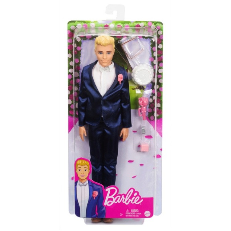 Barbie Fairytale Ken Groom Doll GTF36 
