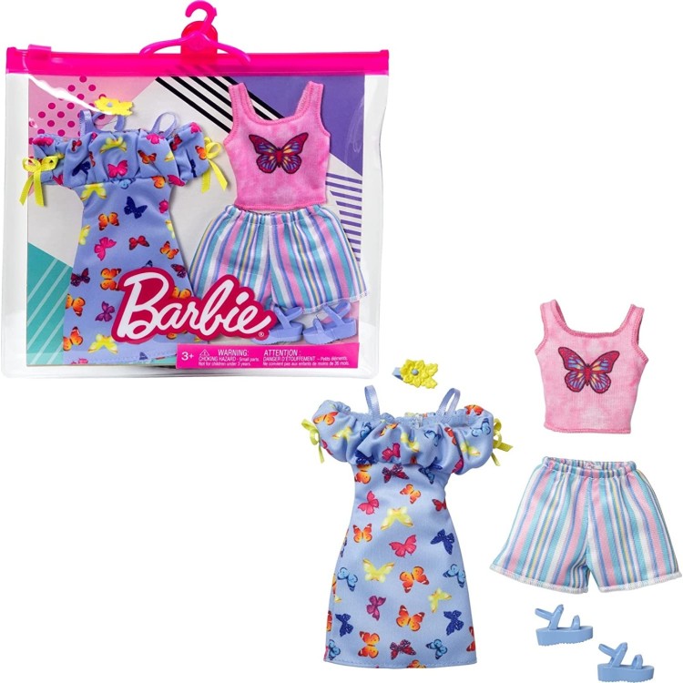 Barbie Fashion 2 Pack - Butterfly Outfit HBV68