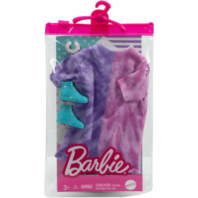 Barbie Fashion Outfit (Tie Dye Dress) HBV31