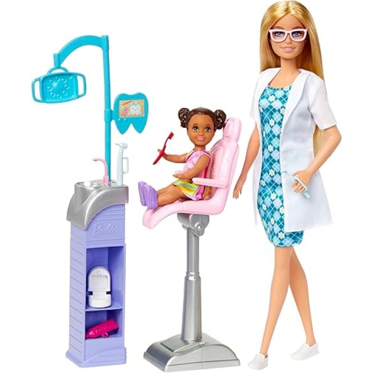 Mattel Barbie On The Go Dentist Playset