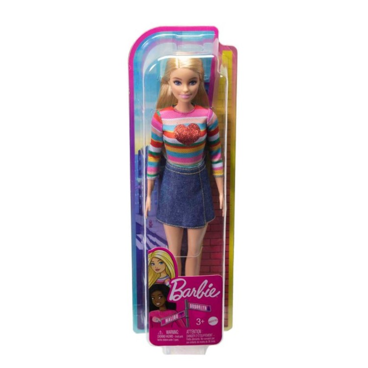 Barbie Brooklyn Red Heart Jumper Doll HGT13