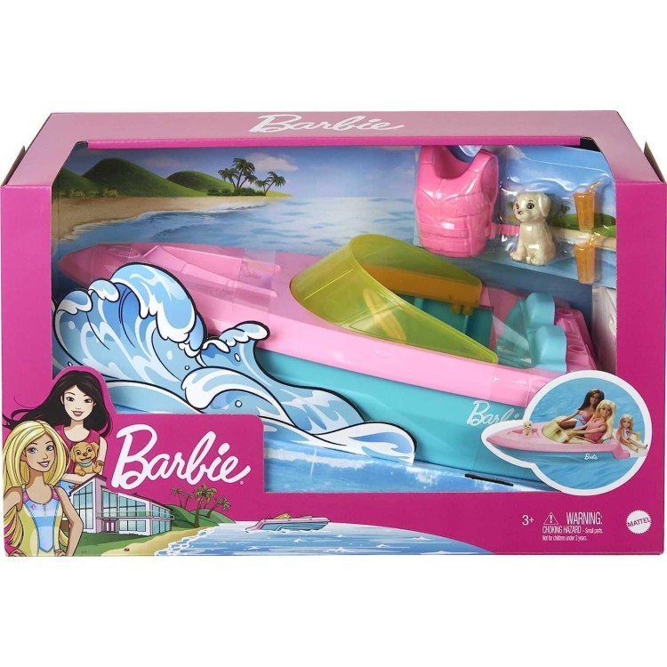 Mattel Barbie Speed Boat GRG29