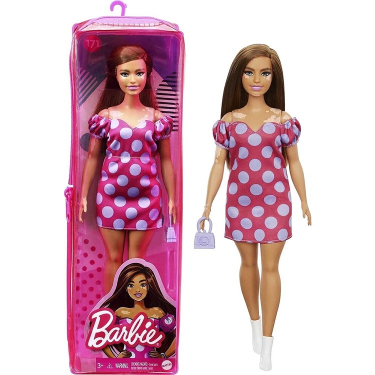 Barbie Fashionistas Doll 171 Polka Dot Dress GRB62