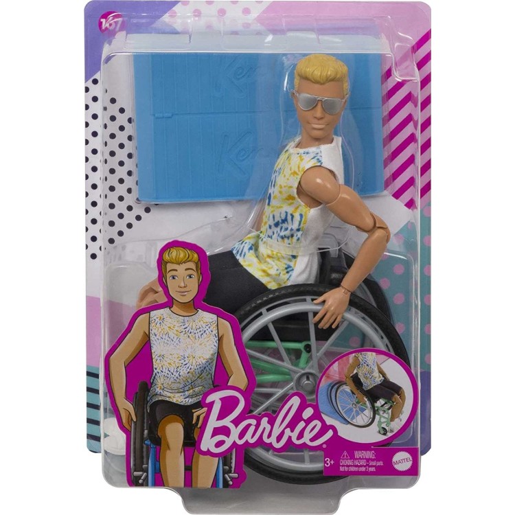 Barbie Wheelchair Ken Doll GWX93