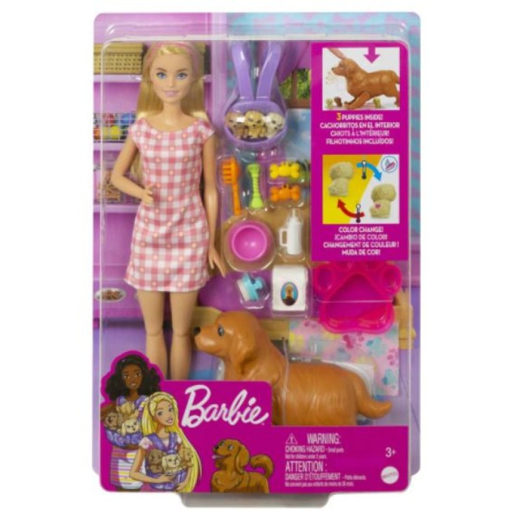 Barbie With Pet HCK75