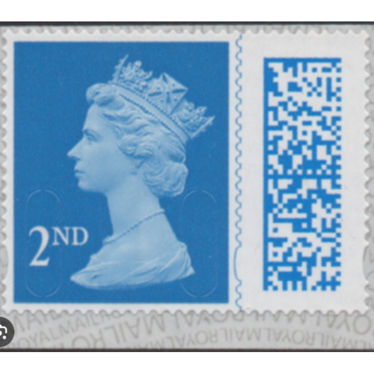 Royal Mail 2nd Class Stamp Single (Cash Only)