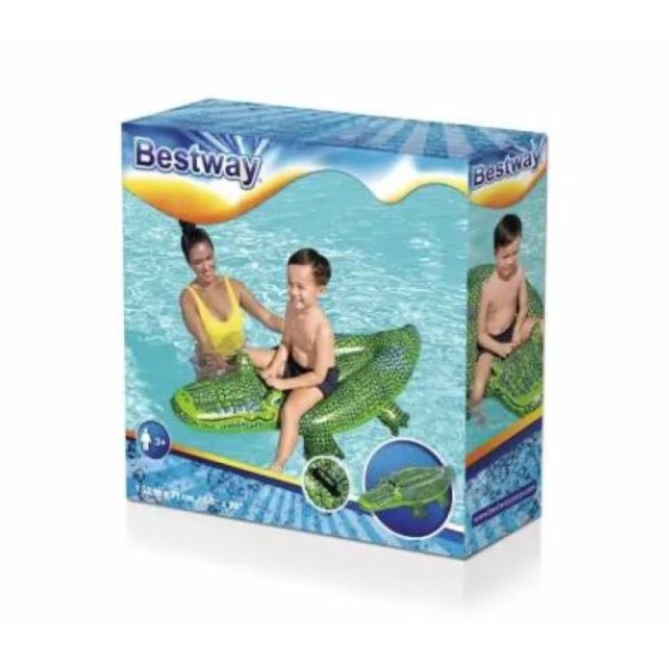 Bestway Inflatable Ride-on Crocodile 60inch