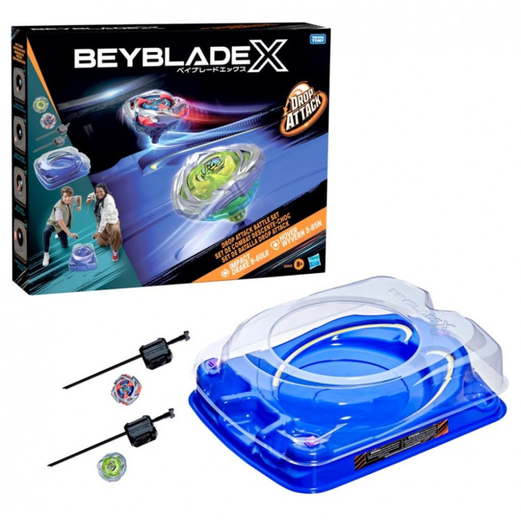 Hasbro BeyBlade X Drop Attack Battle Stadium set G0842