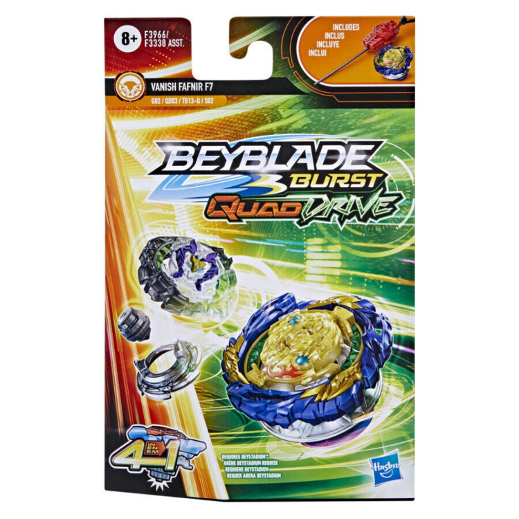 Hasbro Beyblade Burst QuadDrive - Vanish Fafnir F7