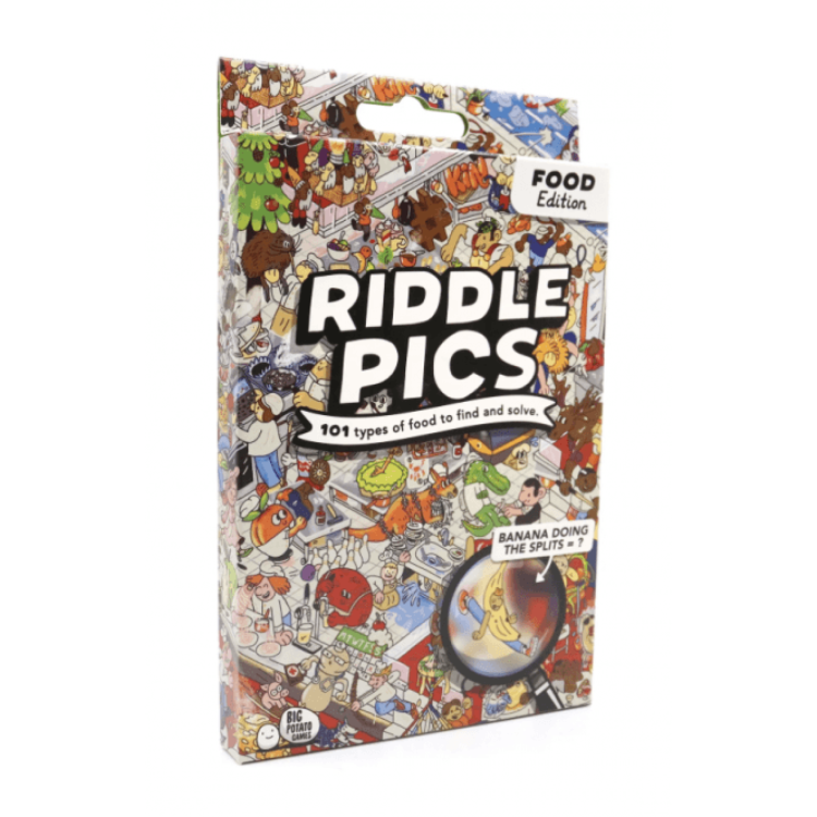Big Potato Games Riddle Pics Puzzle Game - Food Edition