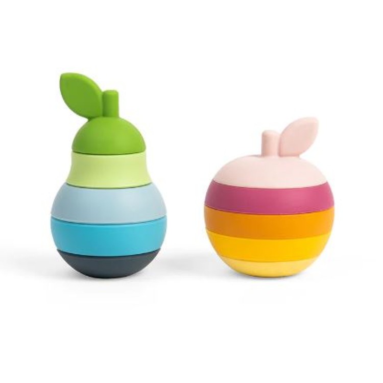 Bigjigs Silicone Stacking Apple & Pear 35047