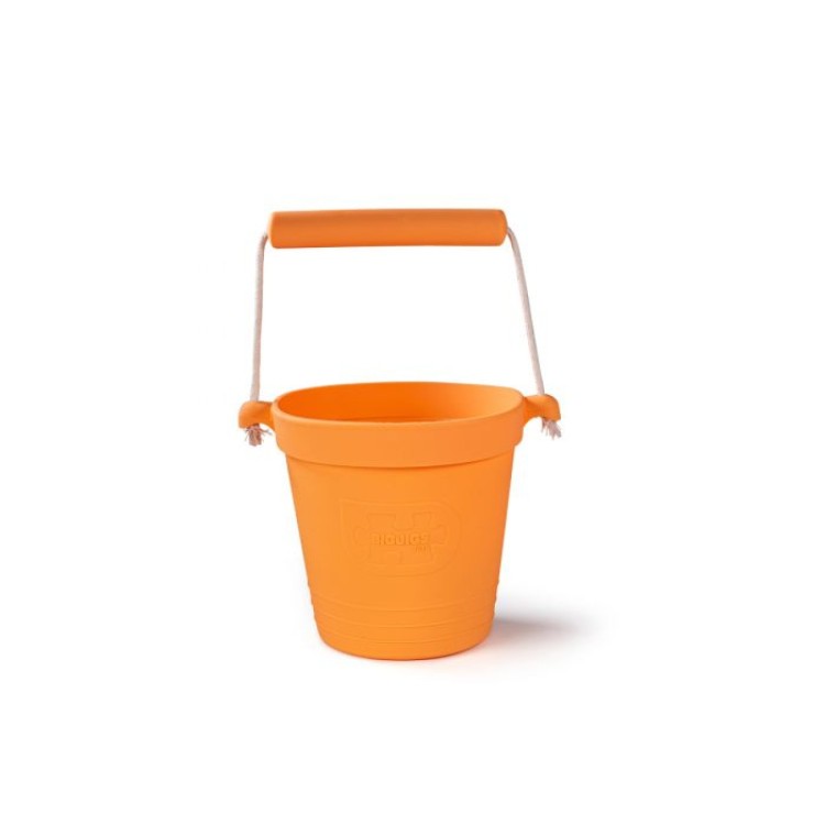 Bigjigs Activity Bucket - Apricot Orange