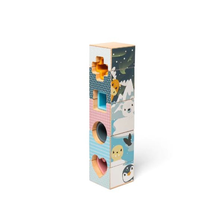 Bigjigs Arctic Tower Puzzle 12m+ 36040