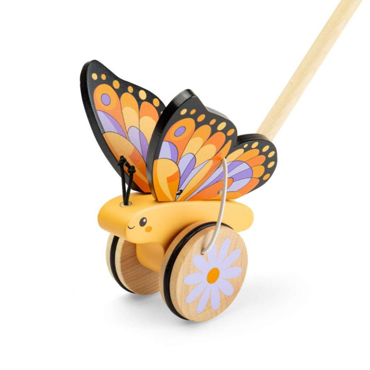 Bigjigs Butterfly Push Along 38044
