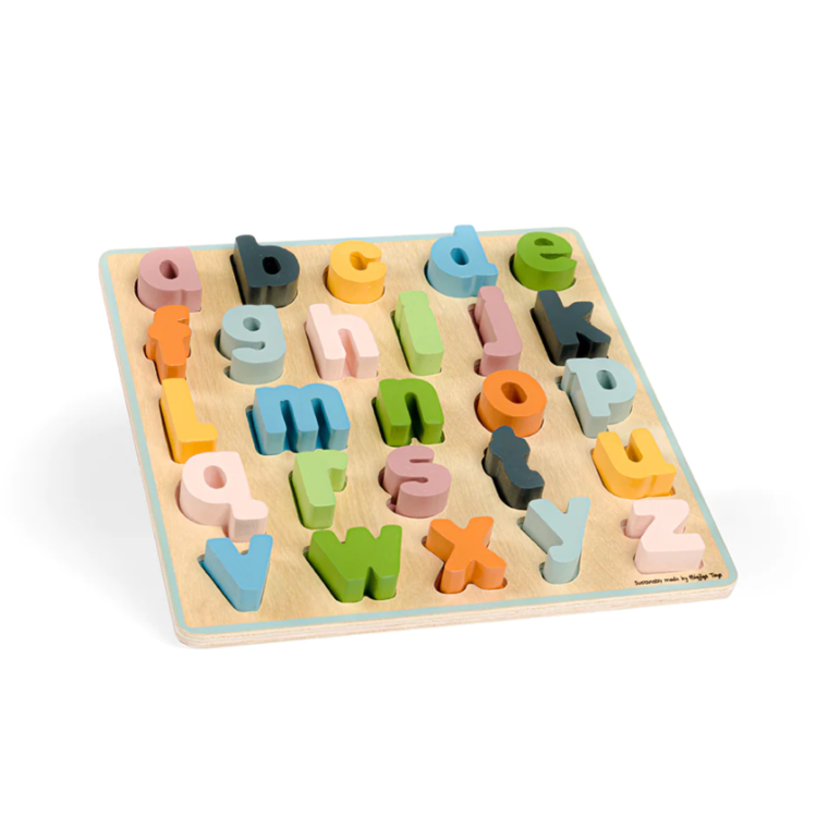 Bigjigs Chunky ABC Alphabet Puzzle - Lowercase 35037 18m+