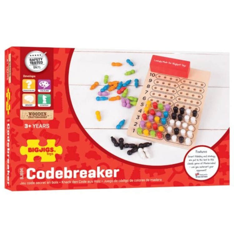 Bigjigs Codebreaker game BJ694