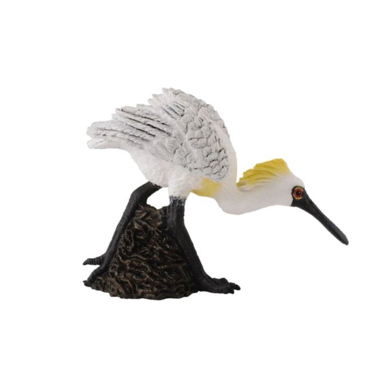 Bigjigs CollectA Black Faced Spoonbill Walking 88397