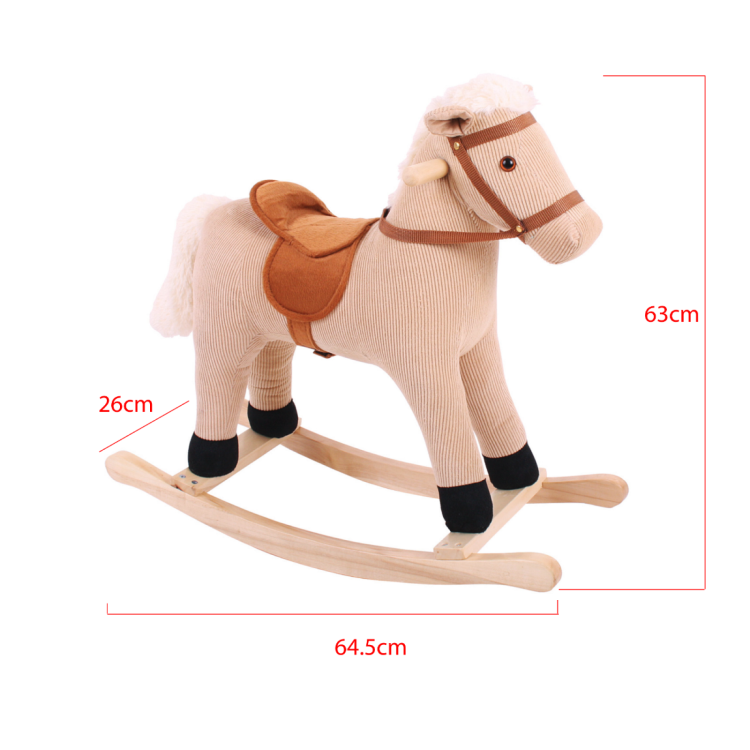 Bigjigs Cord Rocking Horse BJ285