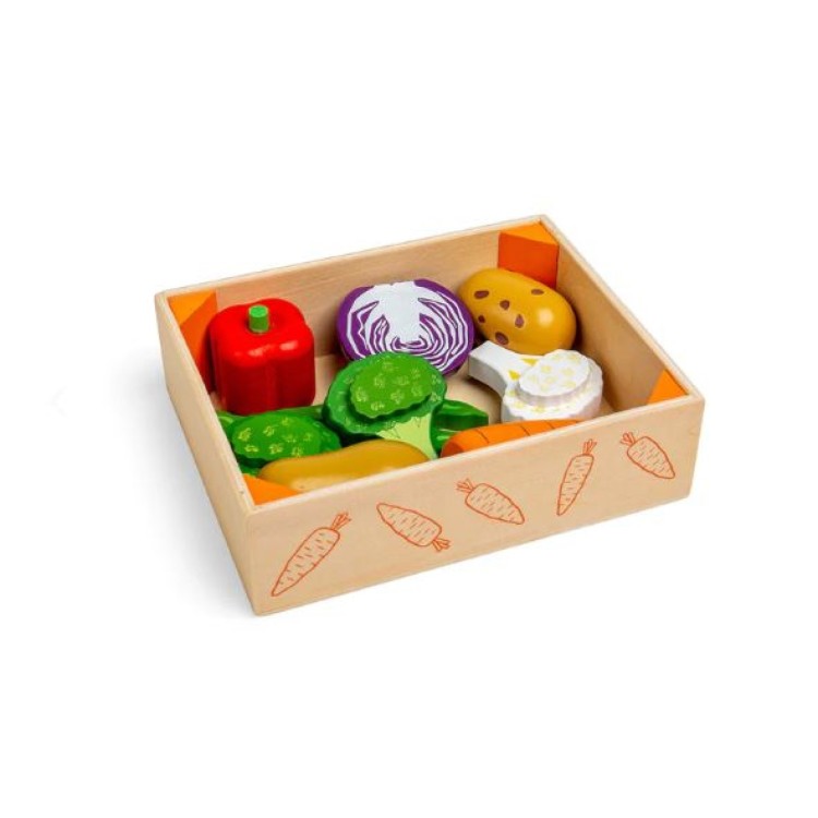 Bigjigs Food Crate - Veg Crate BJ477