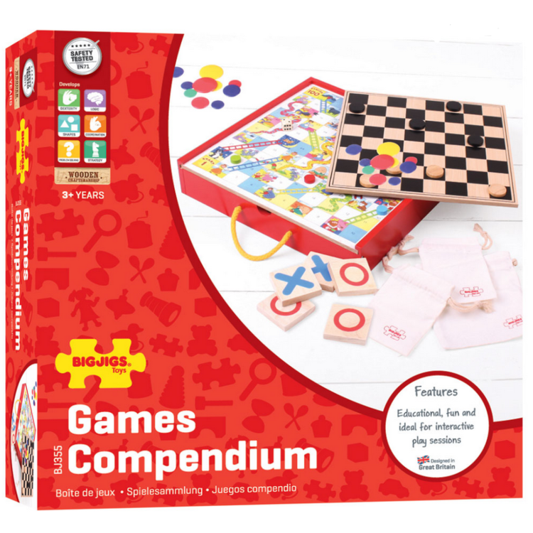 Bigjigs Games Compendium BJ355
