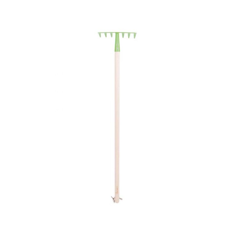 Bigjigs Long Handed Soil Rake IN STORE / CLICK & COLLECT / LOCAL DELIVERY ONLY BJ291