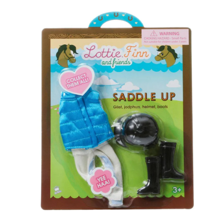 Bigjigs Lottie / Finn - Saddle Up Clothes LT069