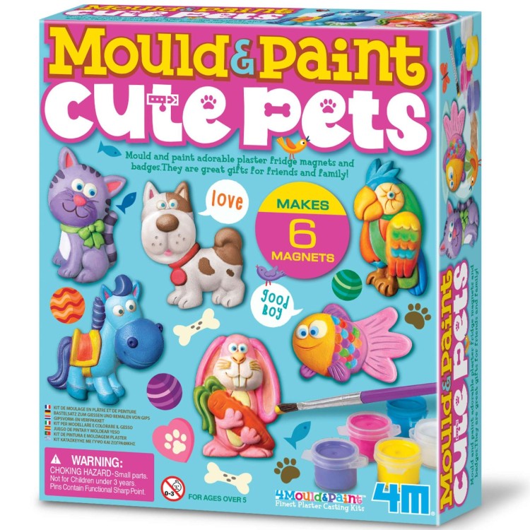 Bigjigs Mould & Paint - Cute Pets MM03539