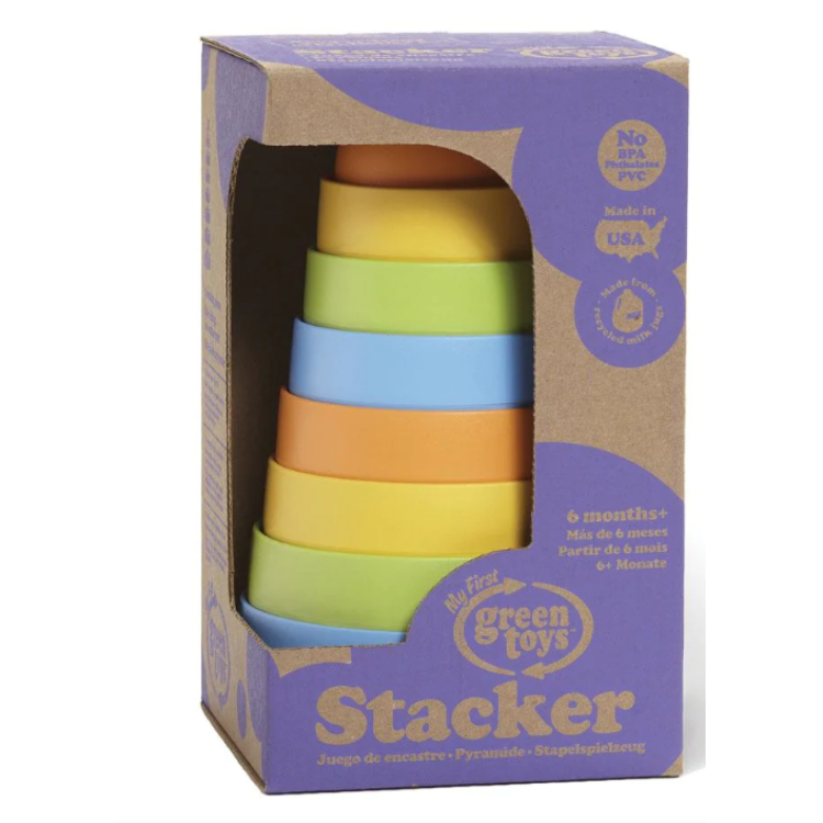 Bigjigs My First Green Toys Stacker GTSTK01R