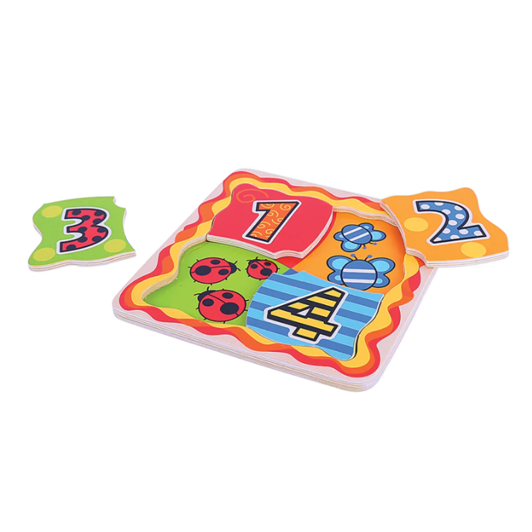 Bigjigs My First Number Matching Puzzle BJ510