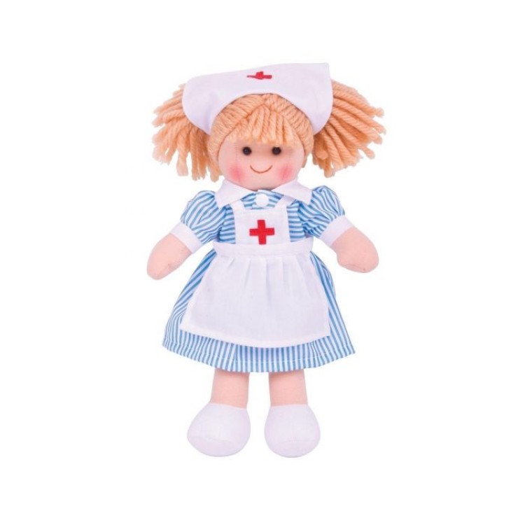 Bigjigs Nancy Nurse Doll - Small