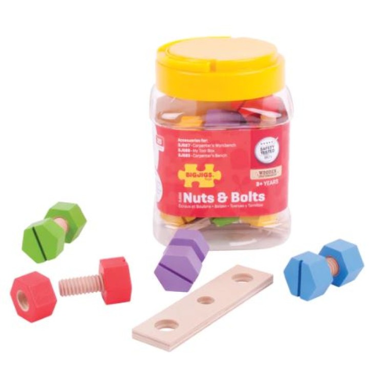 Bigjigs Nuts & Bolts Tub BJ686