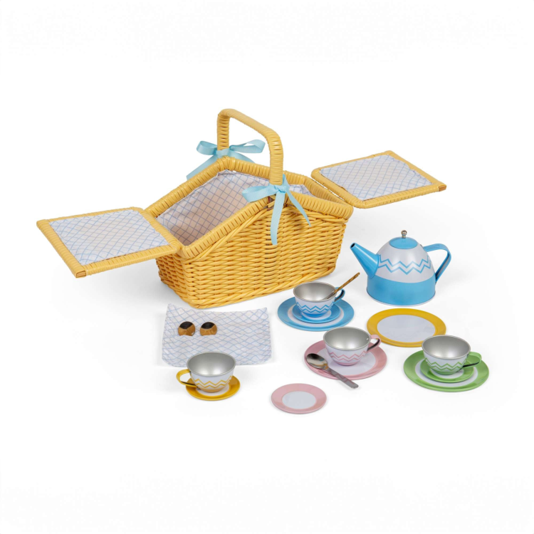 Bigjigs Picnic Set In Basket 37026