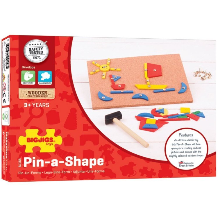 Bigjigs Pin-a-Shape BJ158