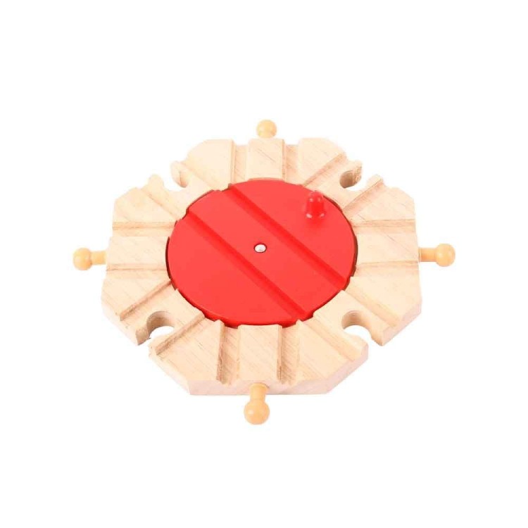 Bigjigs Rail - 8 Way Turntable BJT134