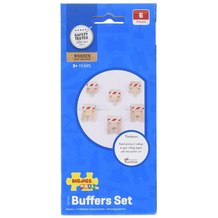 Bigjigs Rail - Buffers (6) BJT161