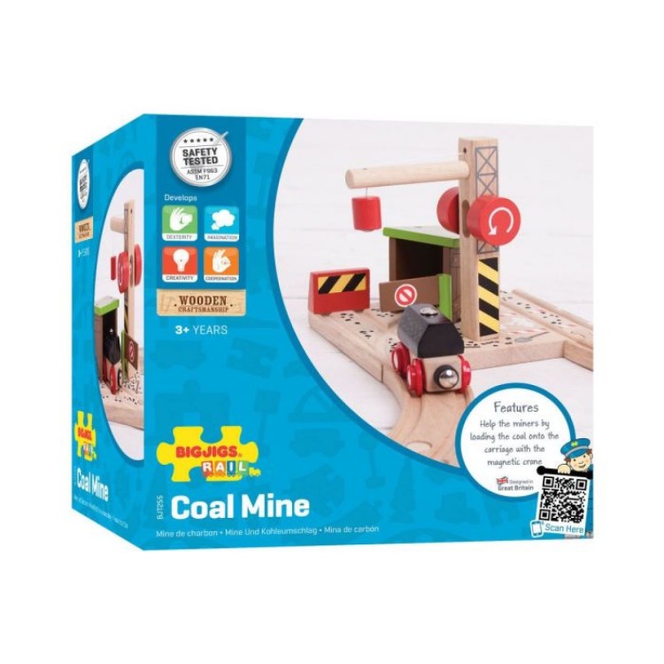Bigjigs Rail - Coal Mine BJT255