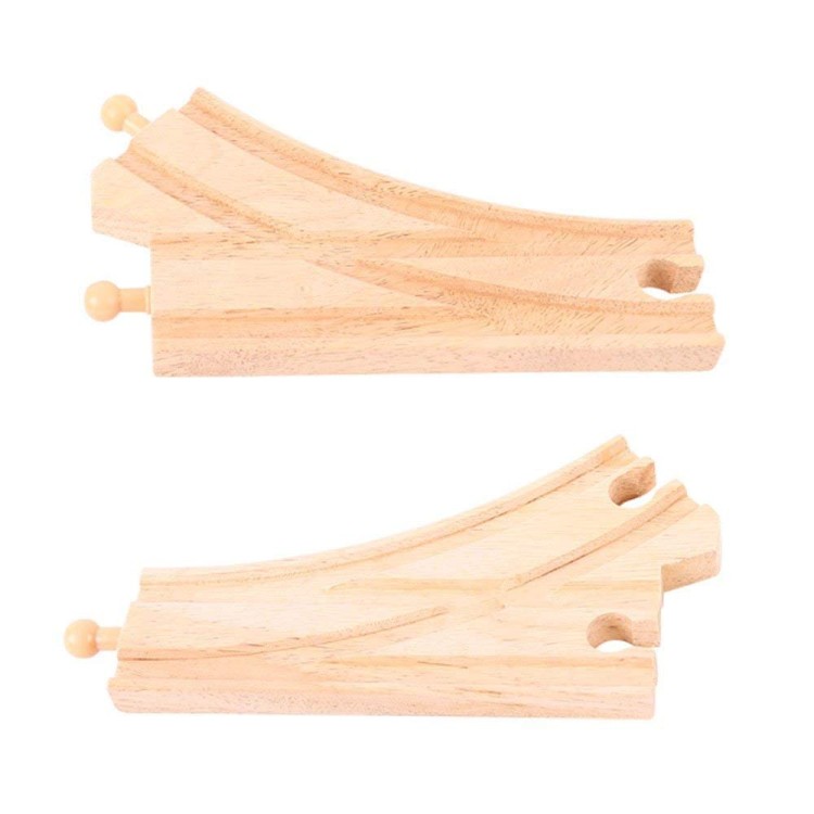 Bigjigs Rail - Curved Points BJT107