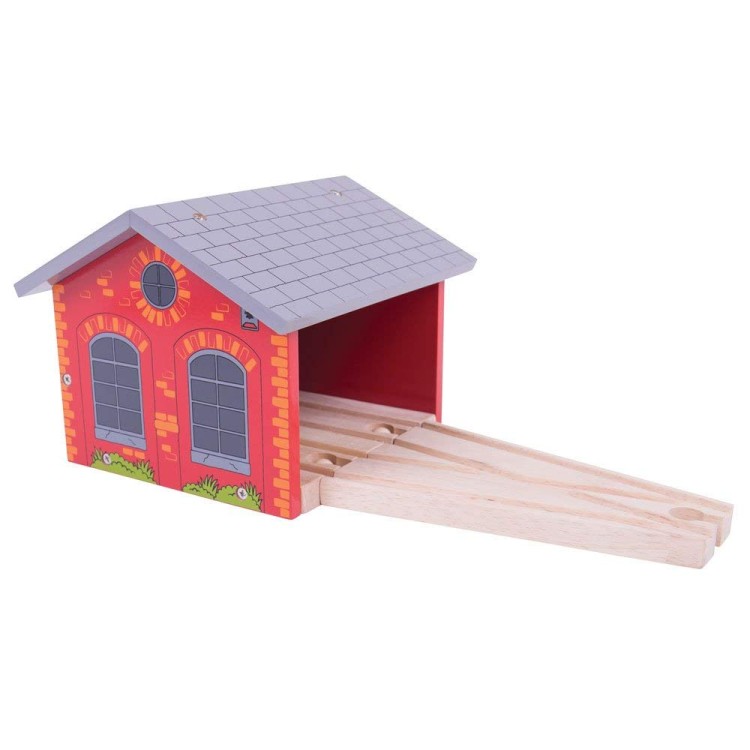 Bigjigs Rail - Double Engine Shed BJT160