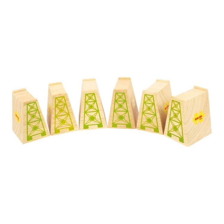 Bigjigs Rail - High Level Blocks BJT053