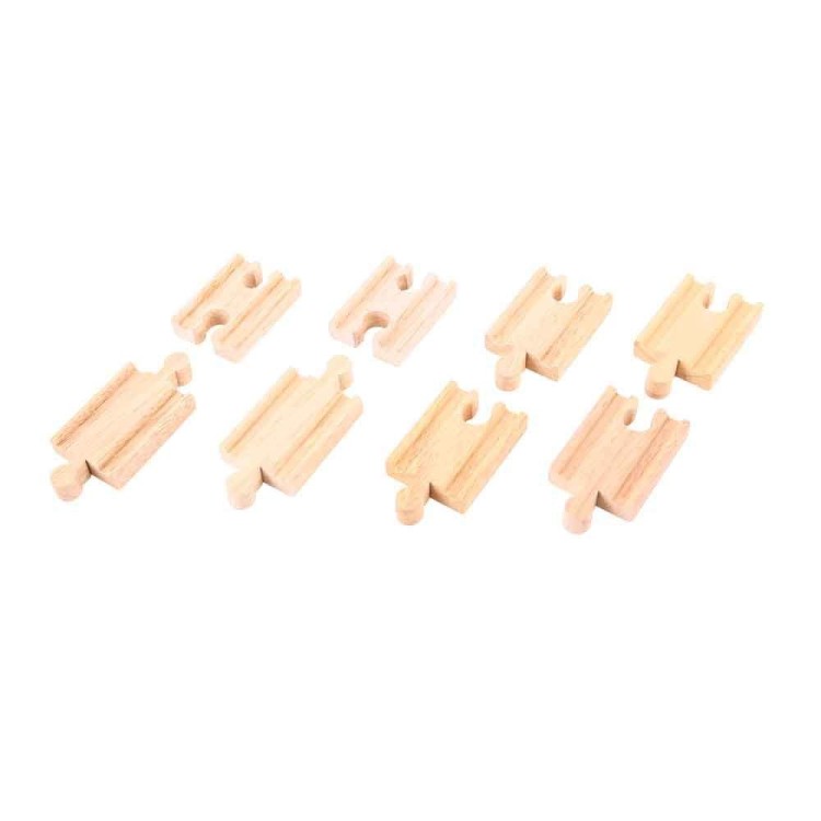 Bigjigs Rail - Mini Track (8) BJT104