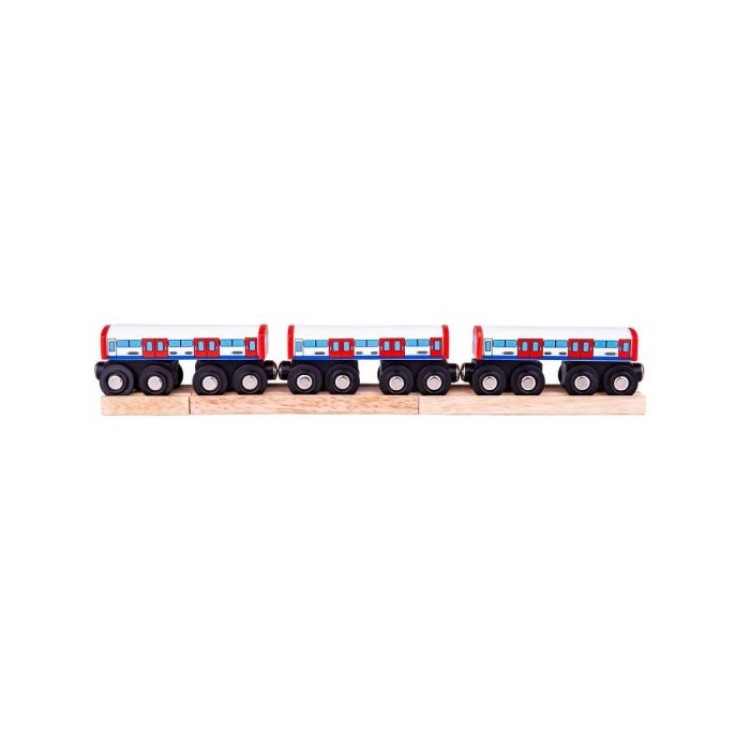 Bigjigs Rail Wooden Underground Train BJT487