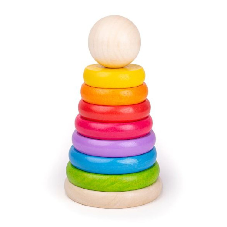 Bigjigs Rainbow Stacker BB098