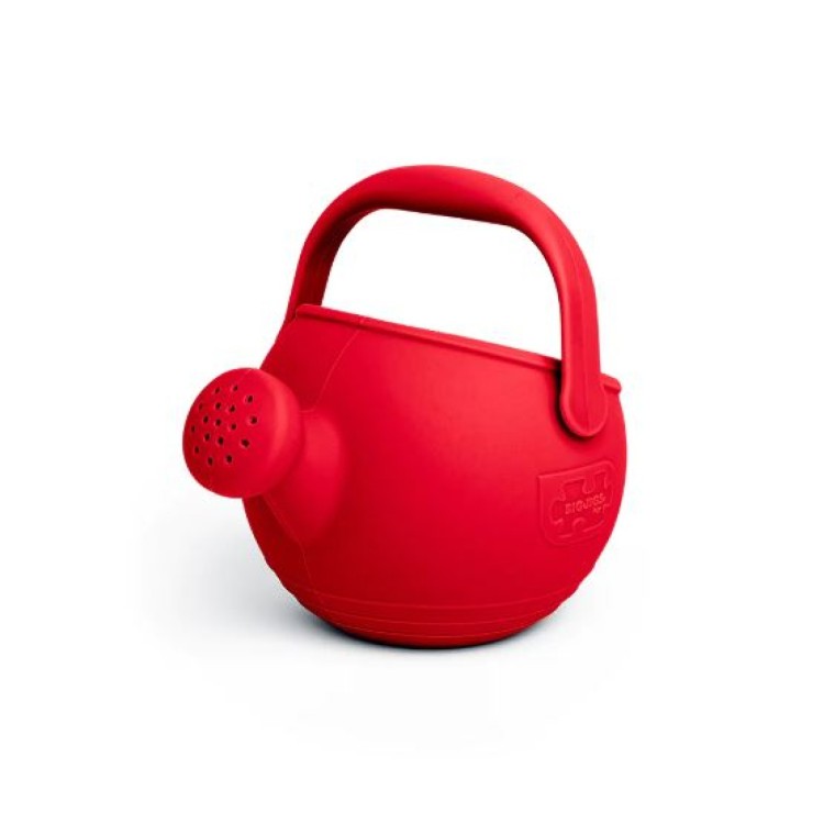 Bigjigs Silicone Watering Can Cherry Red